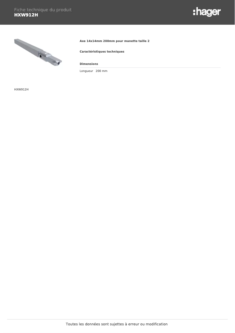 Imagen de la primera página del manual del dispositivo HXW912H