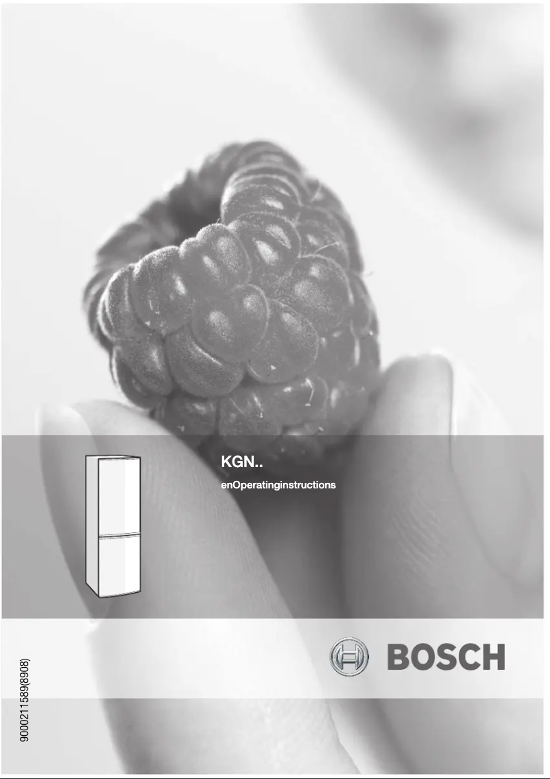Página nº 1 - Manual de instrucciones Bosch KGN46A73