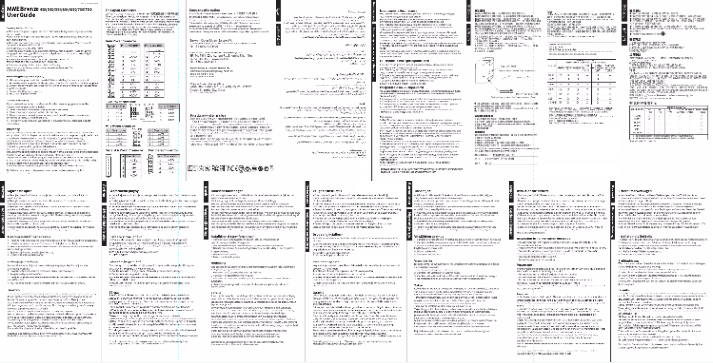 Imagen de la primera página del manual del dispositivo MWE 450 Bronze-v2