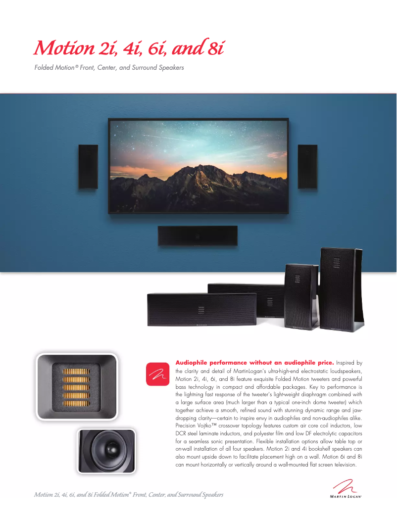 Imagen de la primera página del manual del dispositivo Motion 2i