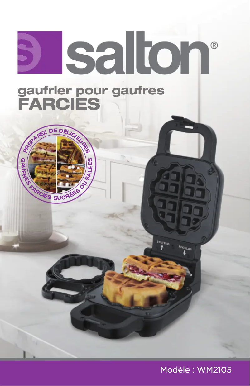 Página 1 del manual Manual de usuario Salton WM2105