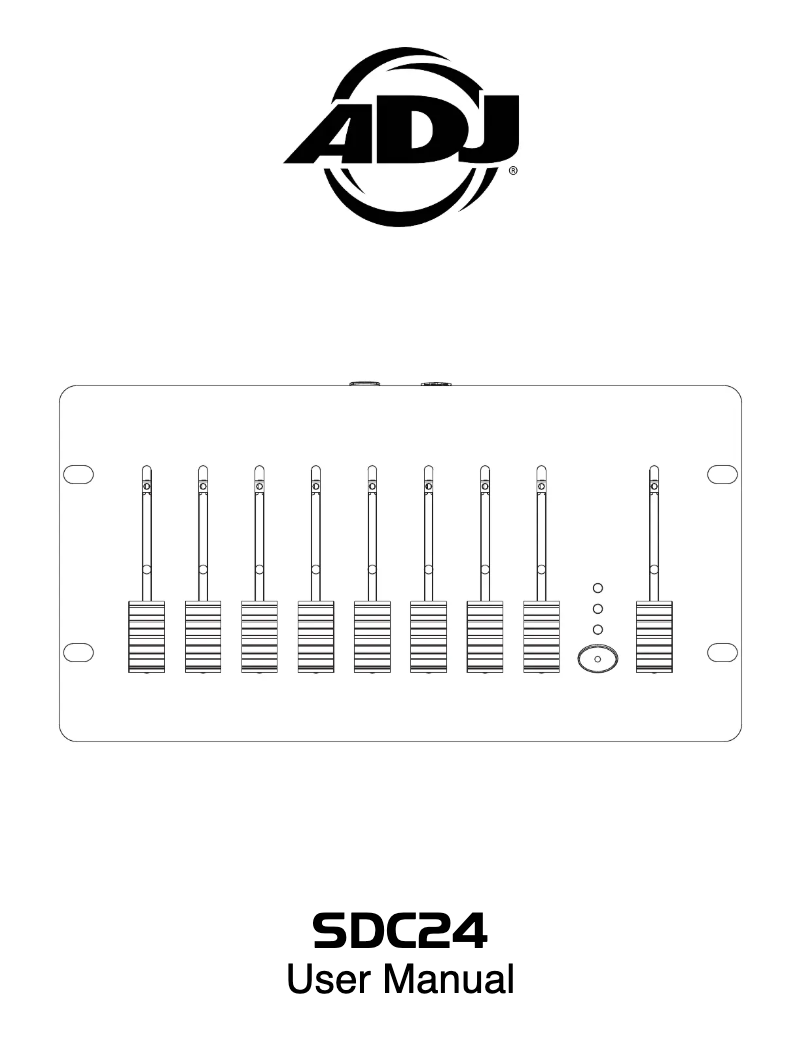 Imagen de la primera página del manual del dispositivo SDC24