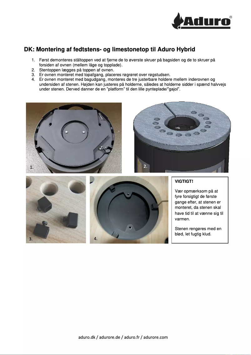 Página nº 1 - Manual de usuario Aduro H2