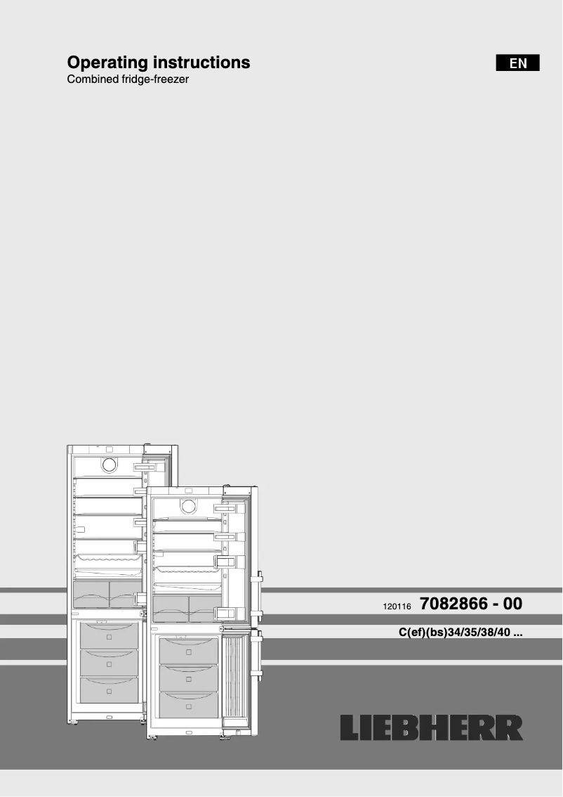 Imagen de la primera página del manual del dispositivo Cef 3825 Comfort
