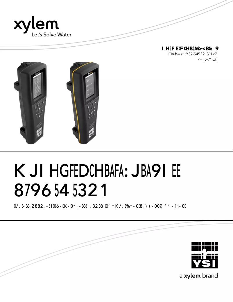 Imagen de la primera página del manual del dispositivo ProDSS PE