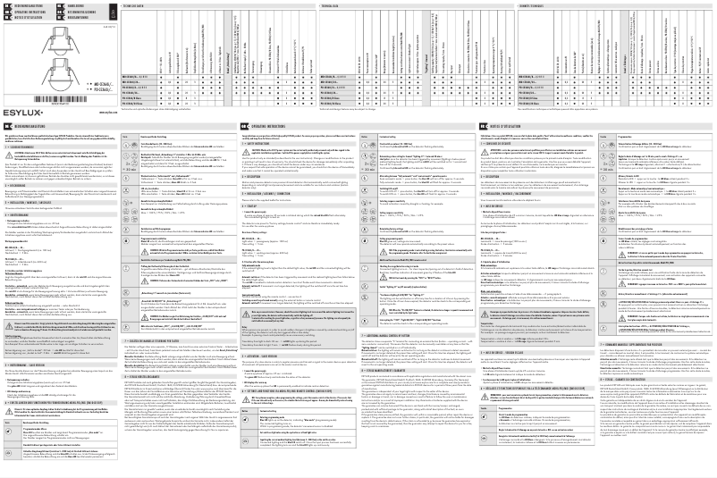 Imagen de la primera página del manual del dispositivo PD-CE 360/24 Slave
