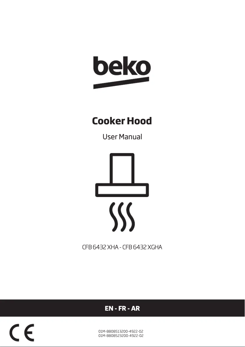 Página 1 del manual Manual de usuario Beko CFB 6432 XHA