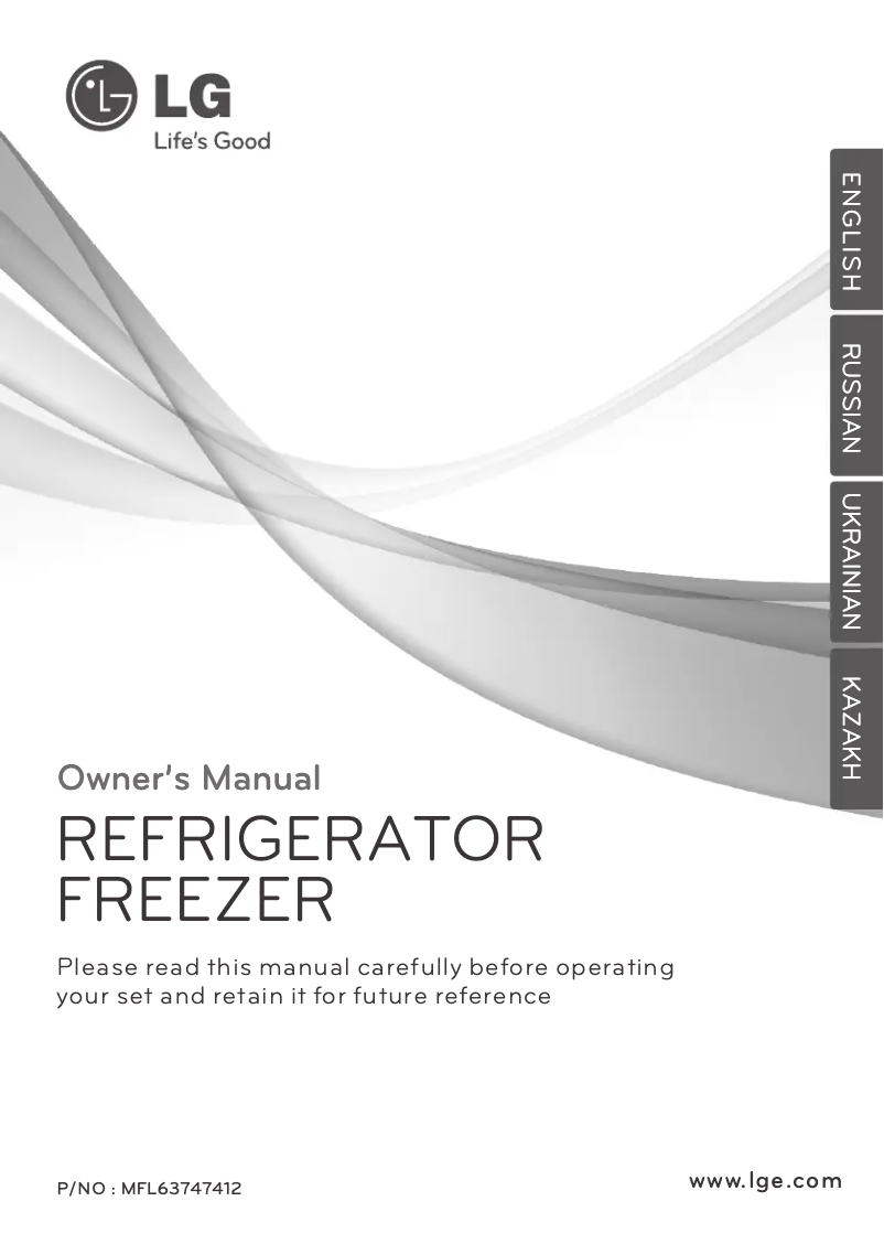 Imagen de la primera página del manual del dispositivo GN-M492CLQA