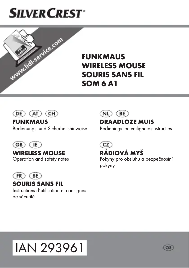 Imagen de la primera página del manual del dispositivo SOM 6 A1