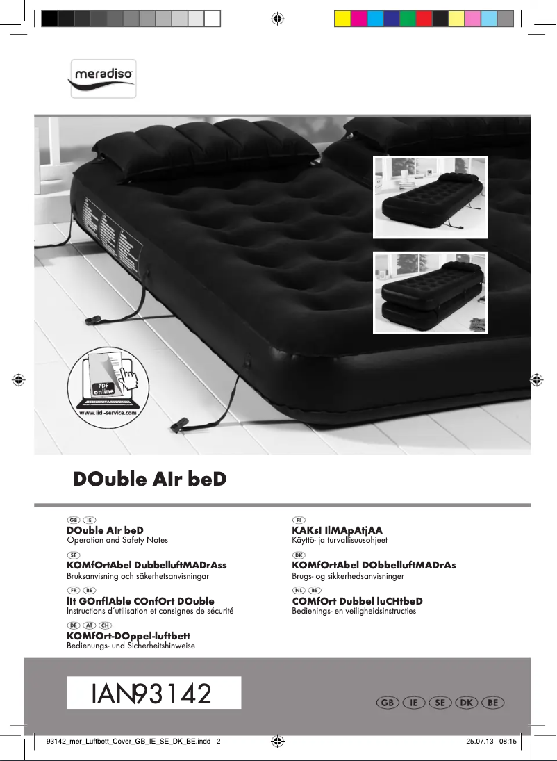 Página 1 del manual Manual de usuario Meradiso IAN 76617