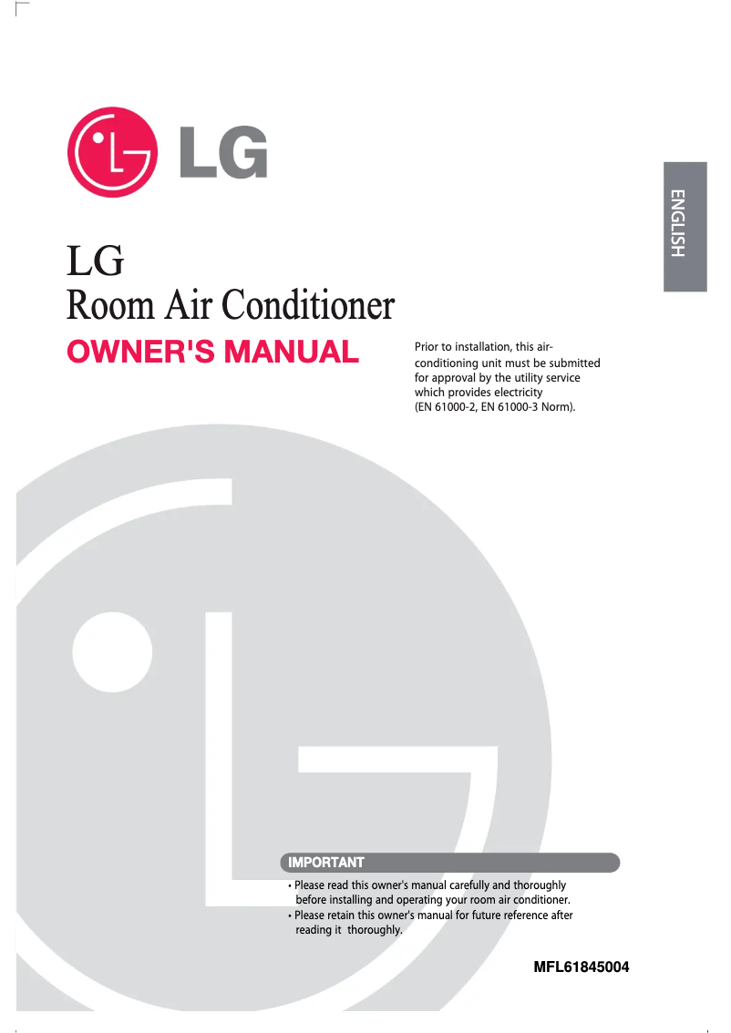 Imagen de la primera página del manual del dispositivo GSNH186TMM0