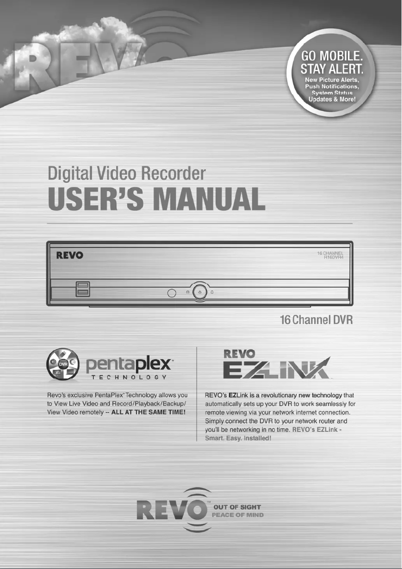 Imagen de la primera página del manual del dispositivo R16DVR4