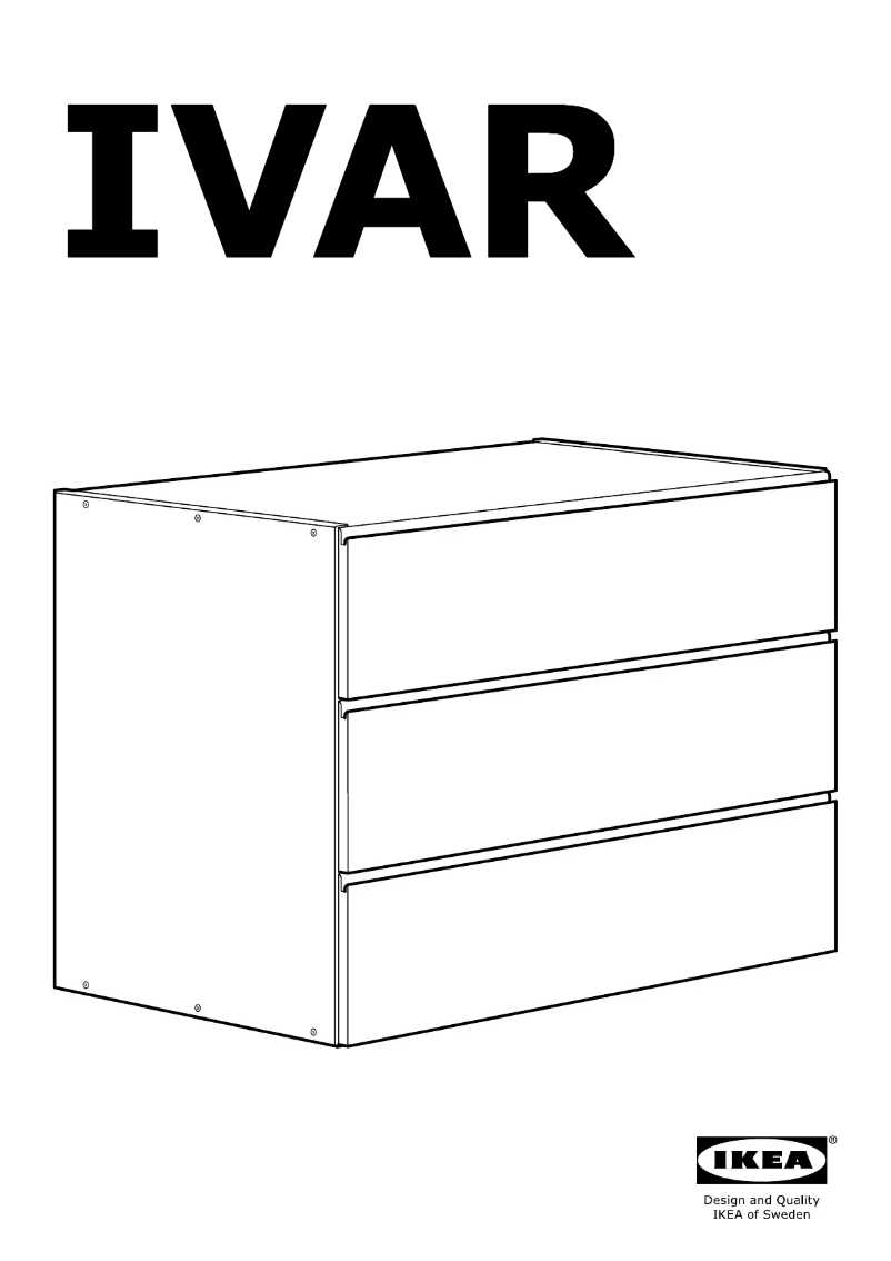 Imagen de la primera página del manual del dispositivo IVAR
