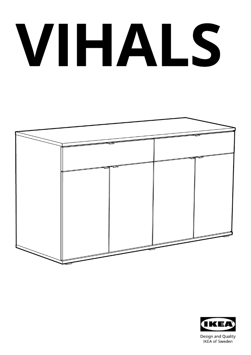 Página 1 del manual Manual de usuario Ikea VIHALS 904.917.20