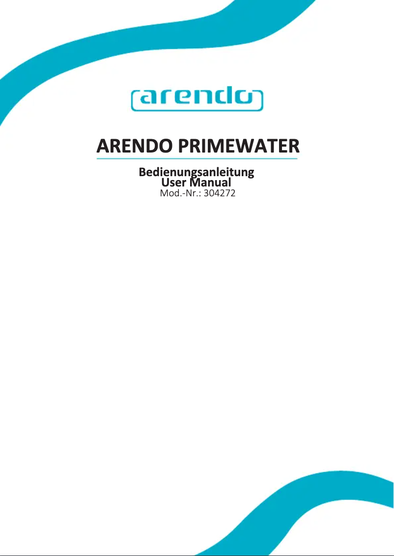 Página 1 del manual Manual de usuario Arendo Fine 304272