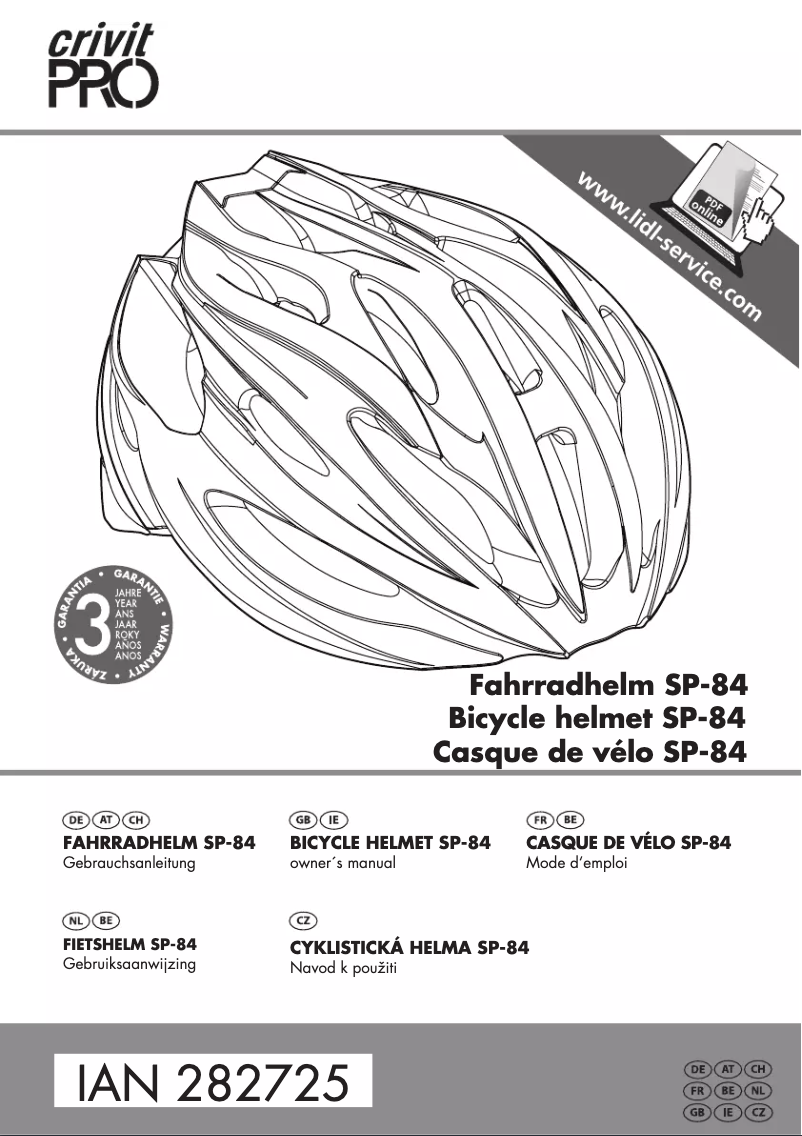 Imagen de la primera página del manual del dispositivo IAN 282725