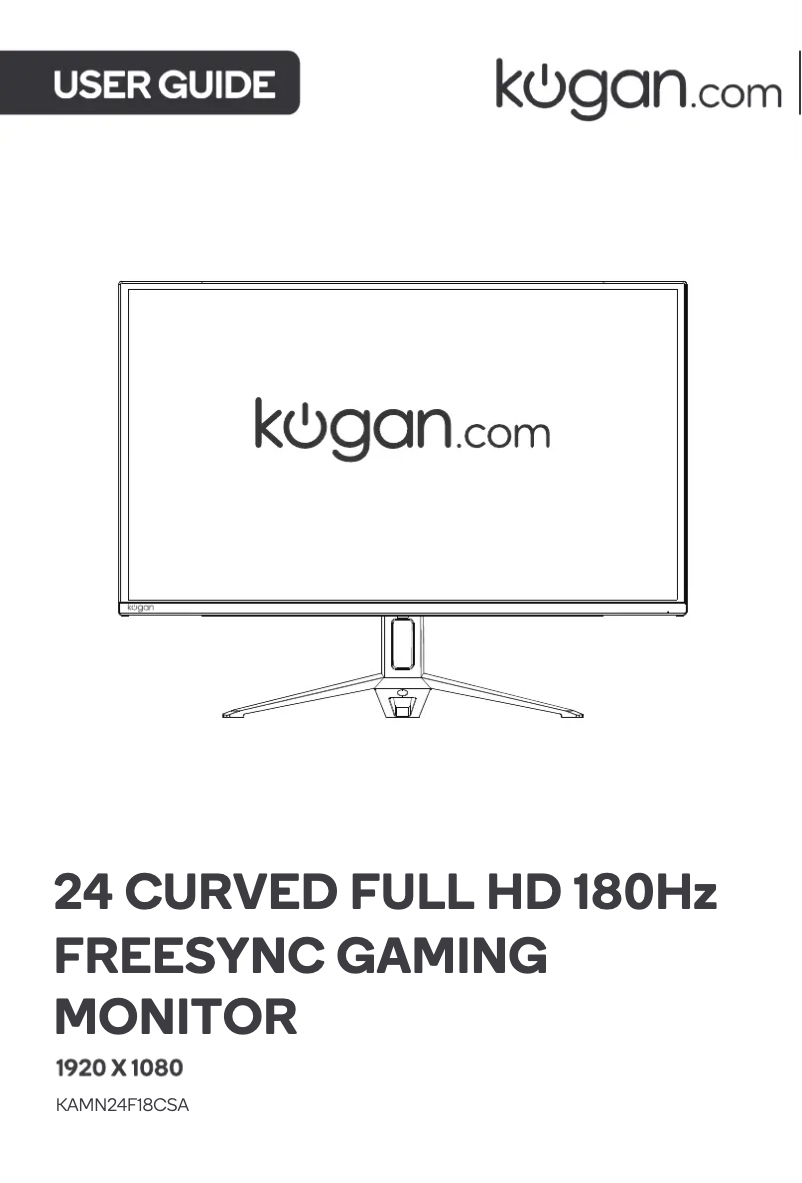 Imagen de la primera página del manual del dispositivo KAMN24F18CSA