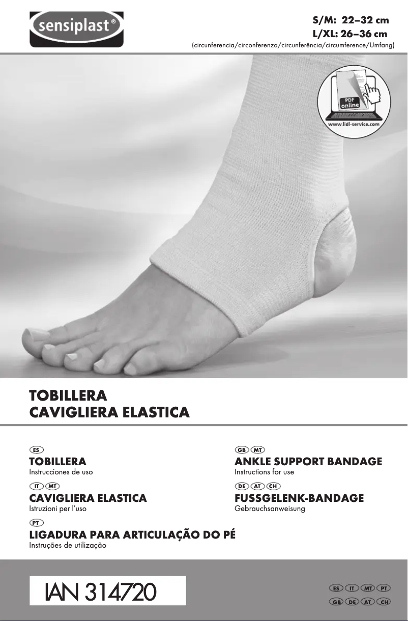 Página 1 del manual Manual de usuario Sensiplast IAN 314720