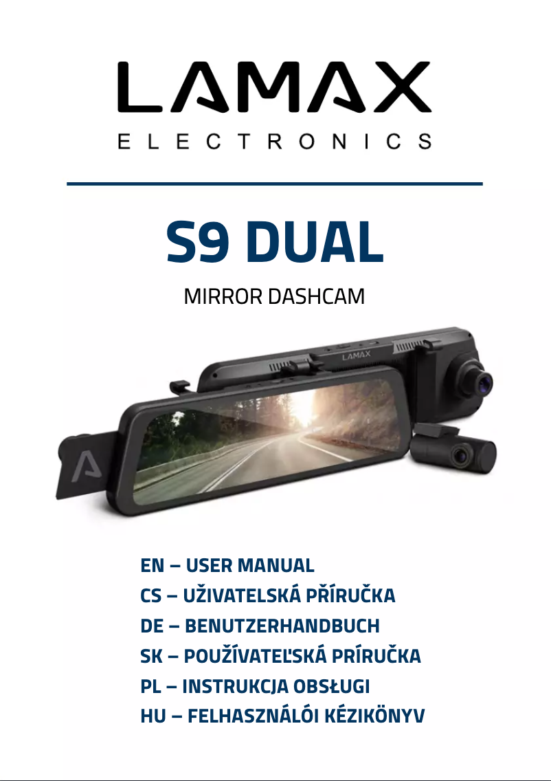 Imagen de la primera página del manual del dispositivo S9 Dual