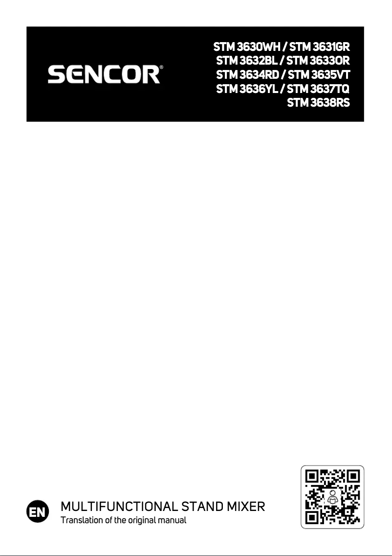 Imagen de la primera página del manual del dispositivo STM 3631GR