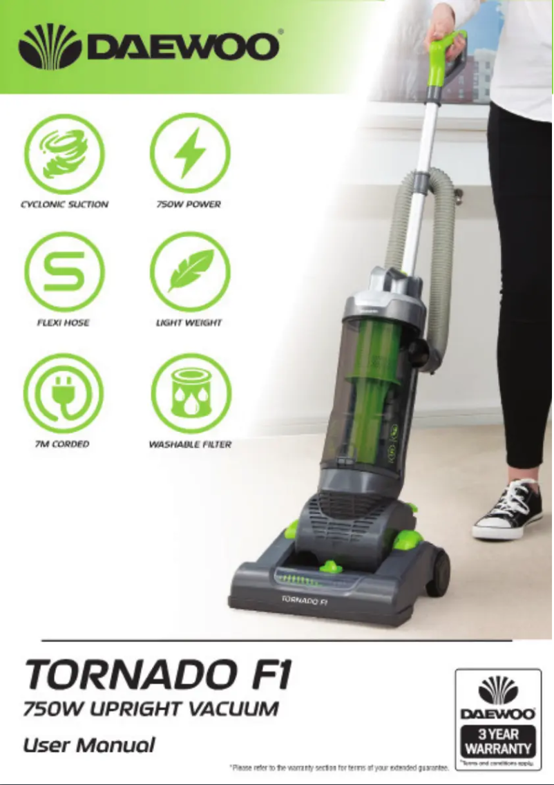 Imagen de la primera página del manual del dispositivo Tornado F1