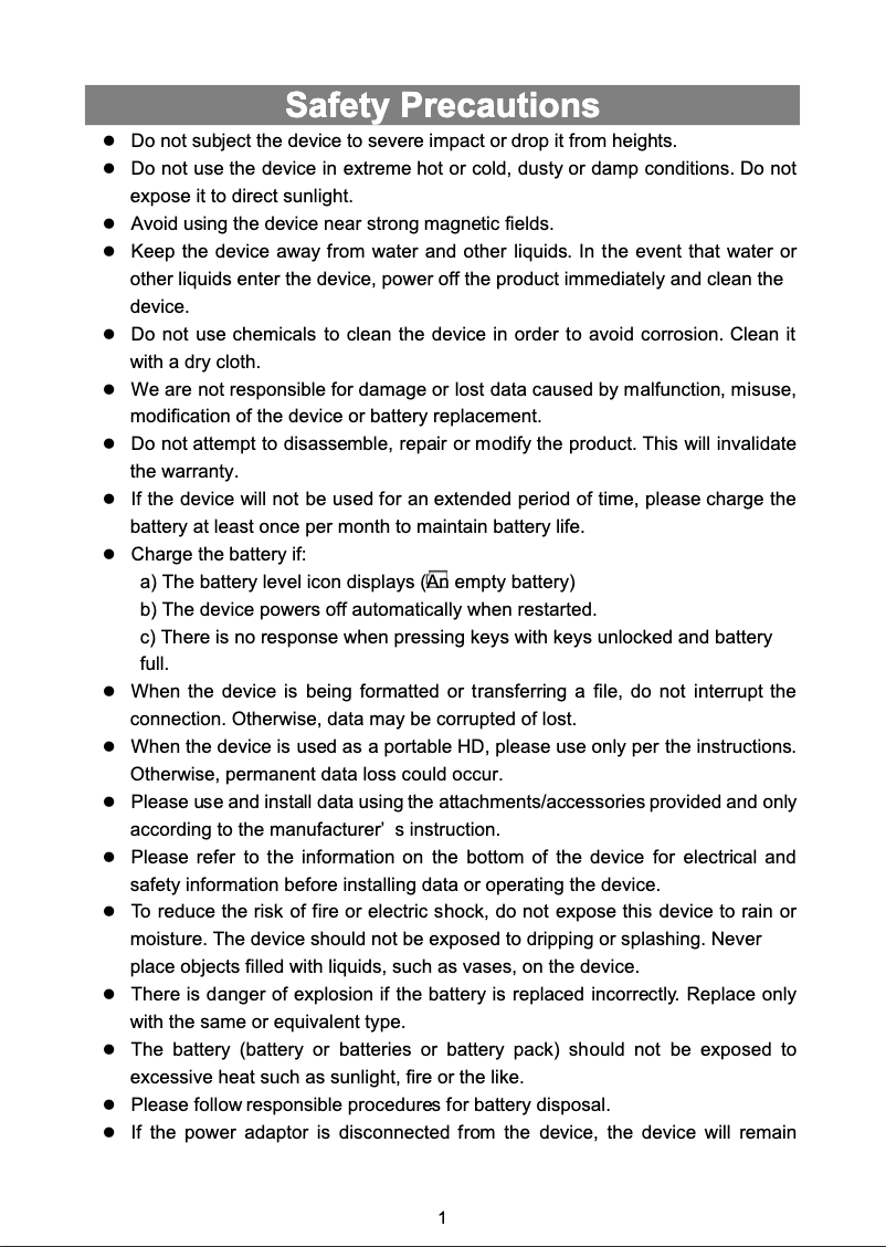 Página 1 del manual Manual de usuario Nextbook 3