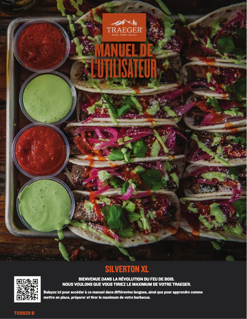 Página 1 del manual Manual de usuario Traeger Silverton XL