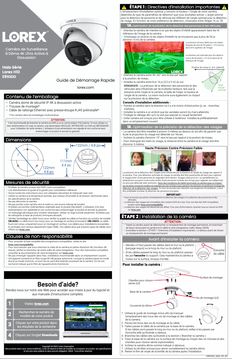 Imagen de la primera página del manual del dispositivo E892DD