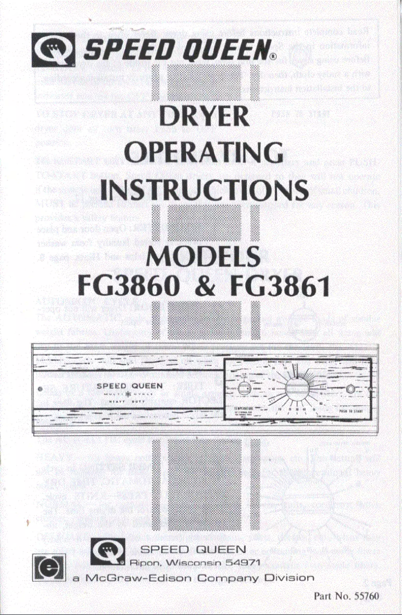 Imagen de la primera página del manual del dispositivo FG3861