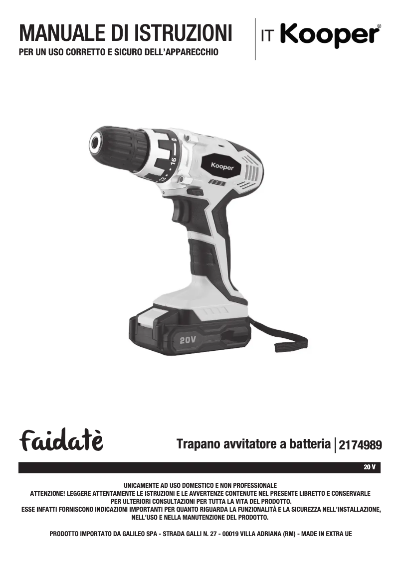 Imagen de la primera página del manual del dispositivo 2174989