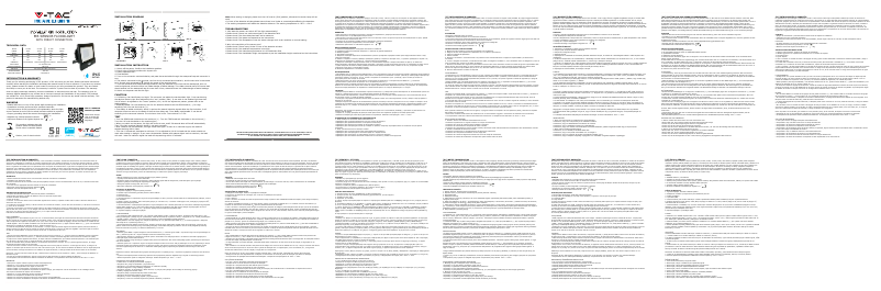 Imagen de la primera página del manual del dispositivo VT-128S