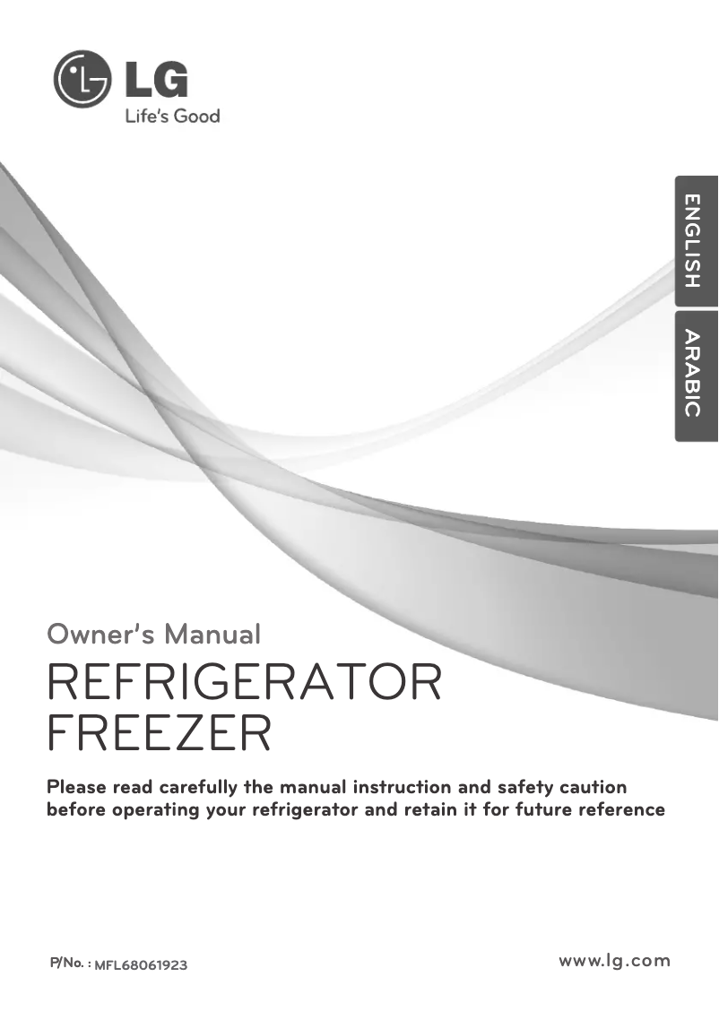 Página nº 1 - Manual de usuario LG GN-B332SLCL