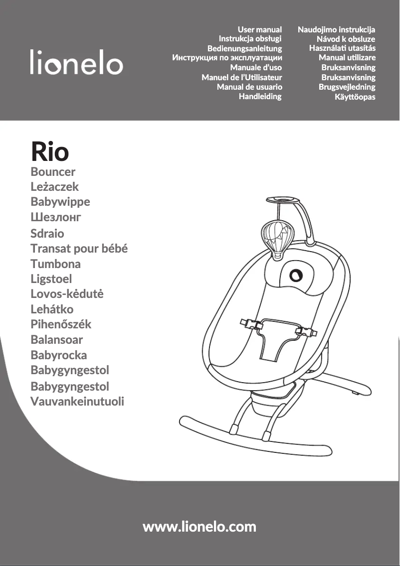 Imagen de la primera página del manual del dispositivo Rio
