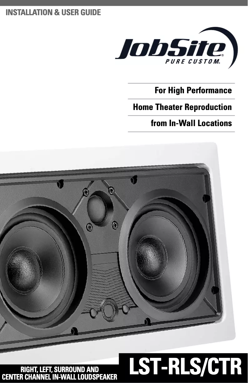 Imagen de la primera página del manual del dispositivo LST-CTR