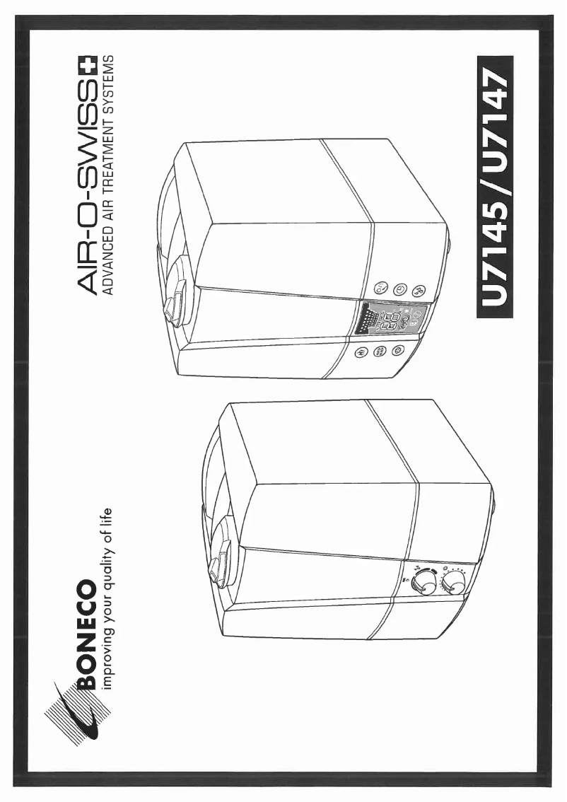 Página 1 del manual Manual de usuario Air-O-Swiss U7145