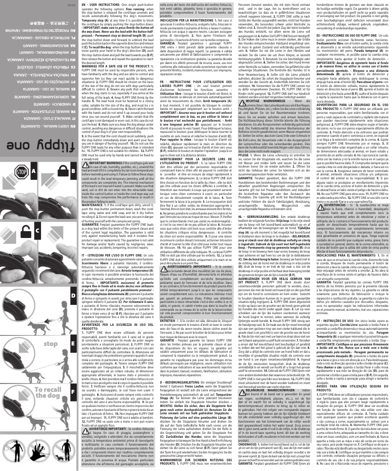 Página nº 1 - Manual de usuario Ferplast Flippy One Cord