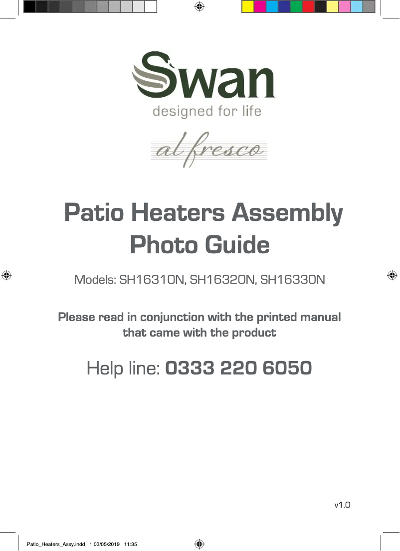 Imagen de la primera página del manual del dispositivo SH16330N