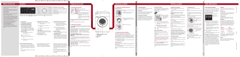 Imagen de la primera página del manual del dispositivo WXD 160 WCS