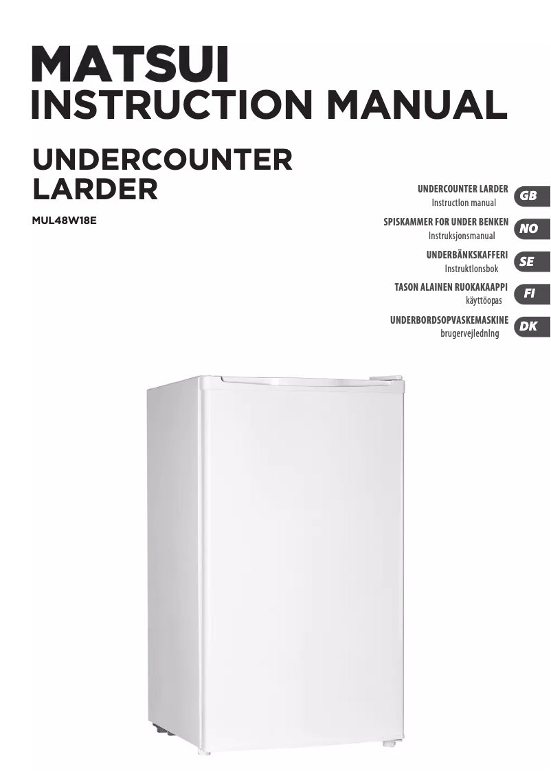 Imagen de la primera página del manual del dispositivo MUL48W18E