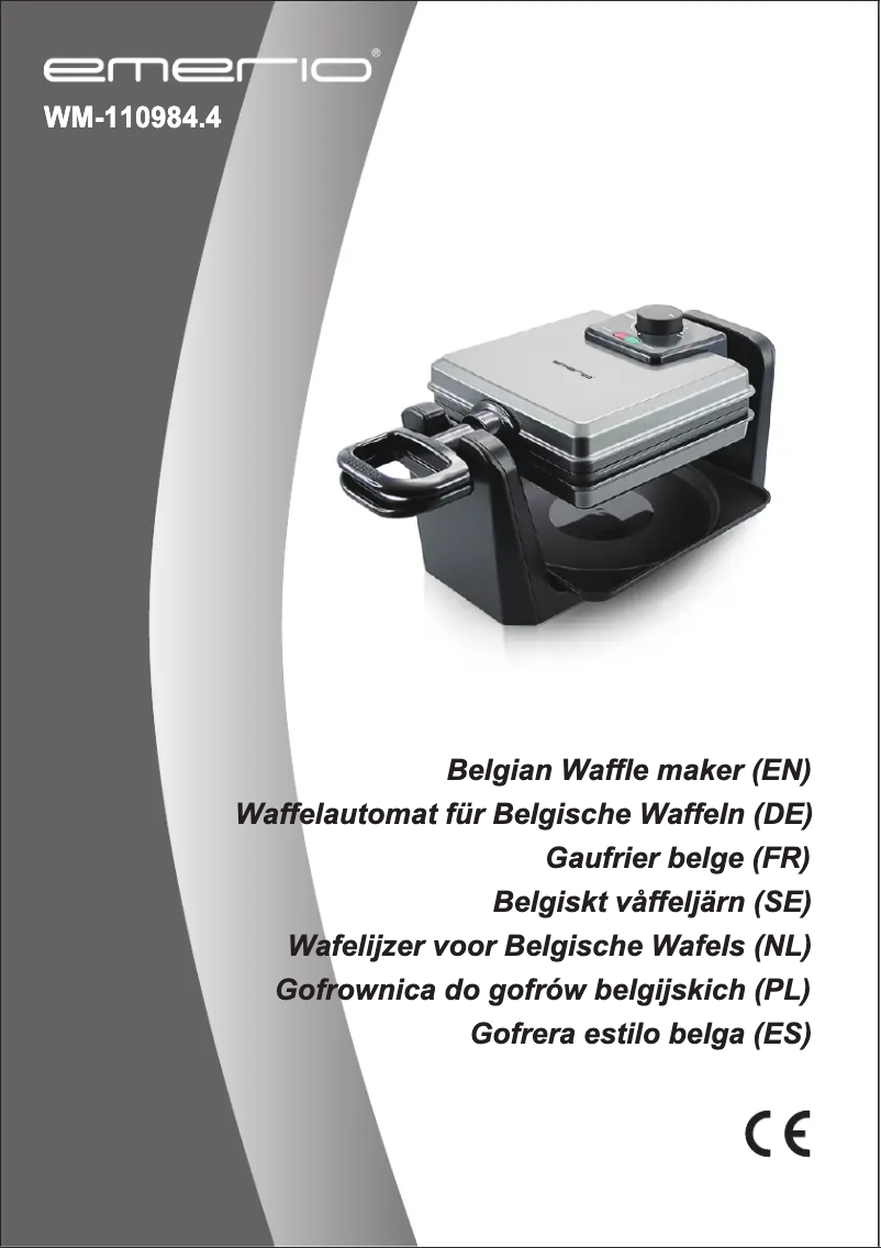 Página nº 1 - Manual de usuario Emerio WM-110984.4