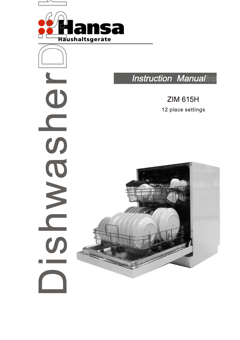 Imagen de la primera página del manual del dispositivo ZIM615H