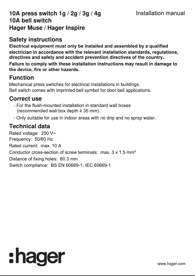 Imagen de la primera página del manual del dispositivo WGCXR131PKB