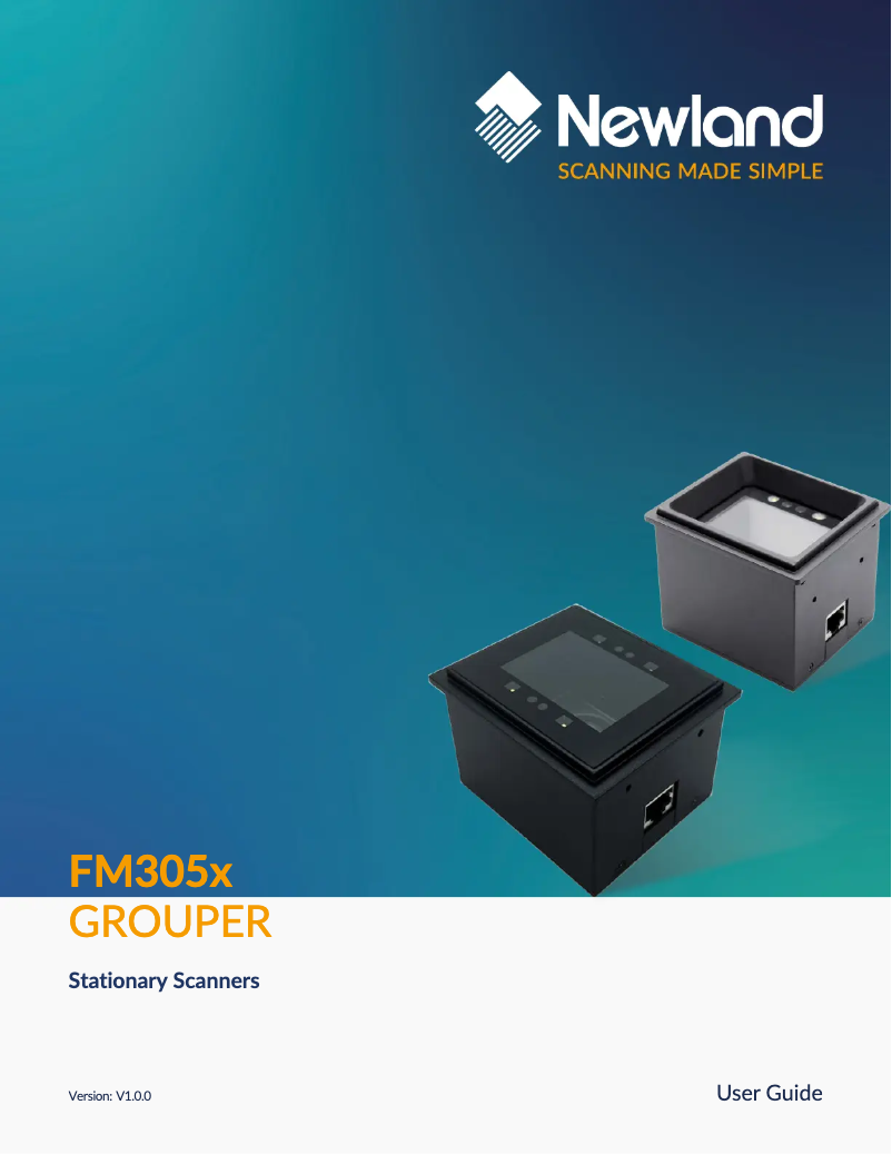 Página nº 1 - Manual de usuario Newland FM3051 Grouper