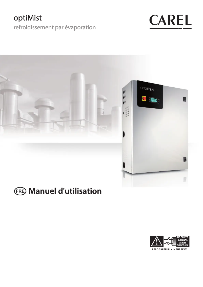 Página 1 del manual Manual de usuario Carel optiMist