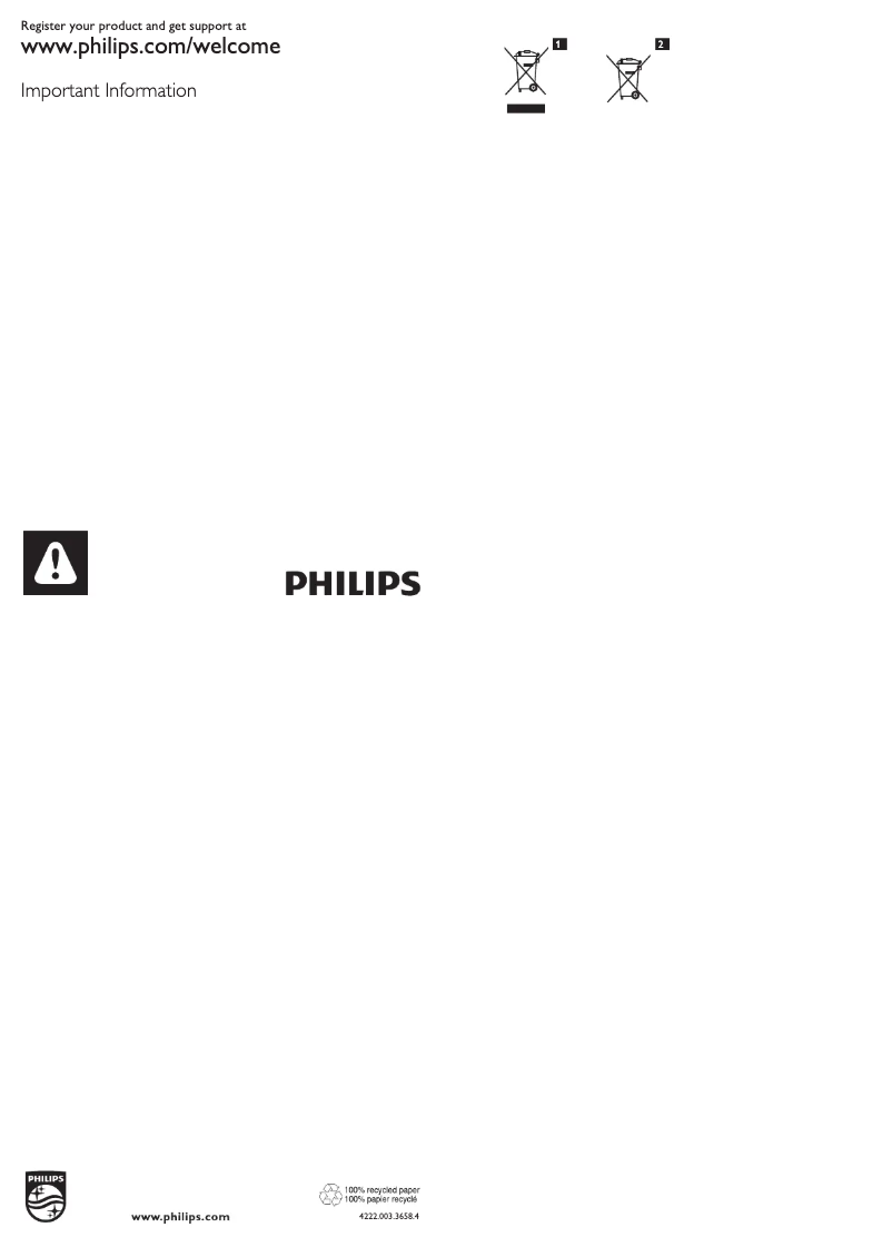 Página 1 del manual Manual de usuario Philips PowerLife FC8456