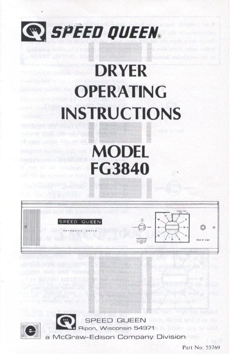 Imagen de la primera página del manual del dispositivo FG3840
