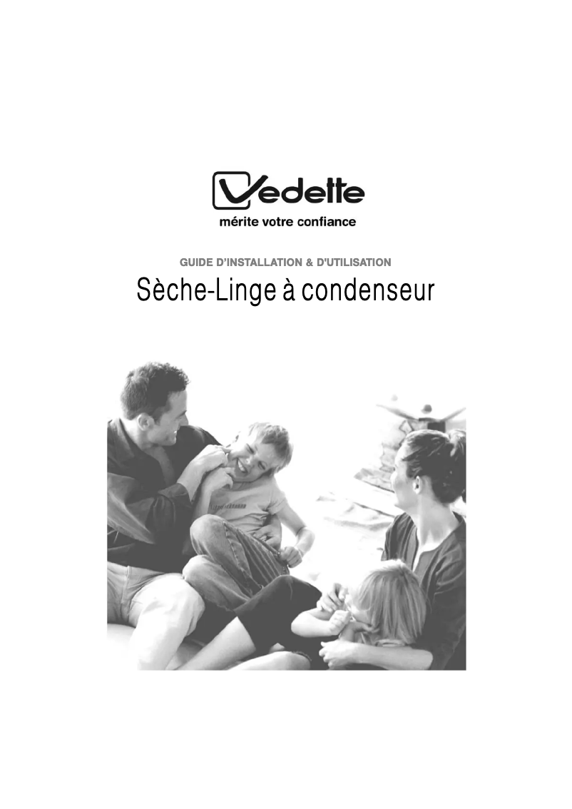 Página 1 del manual Manual de usuario Vedette VSF853