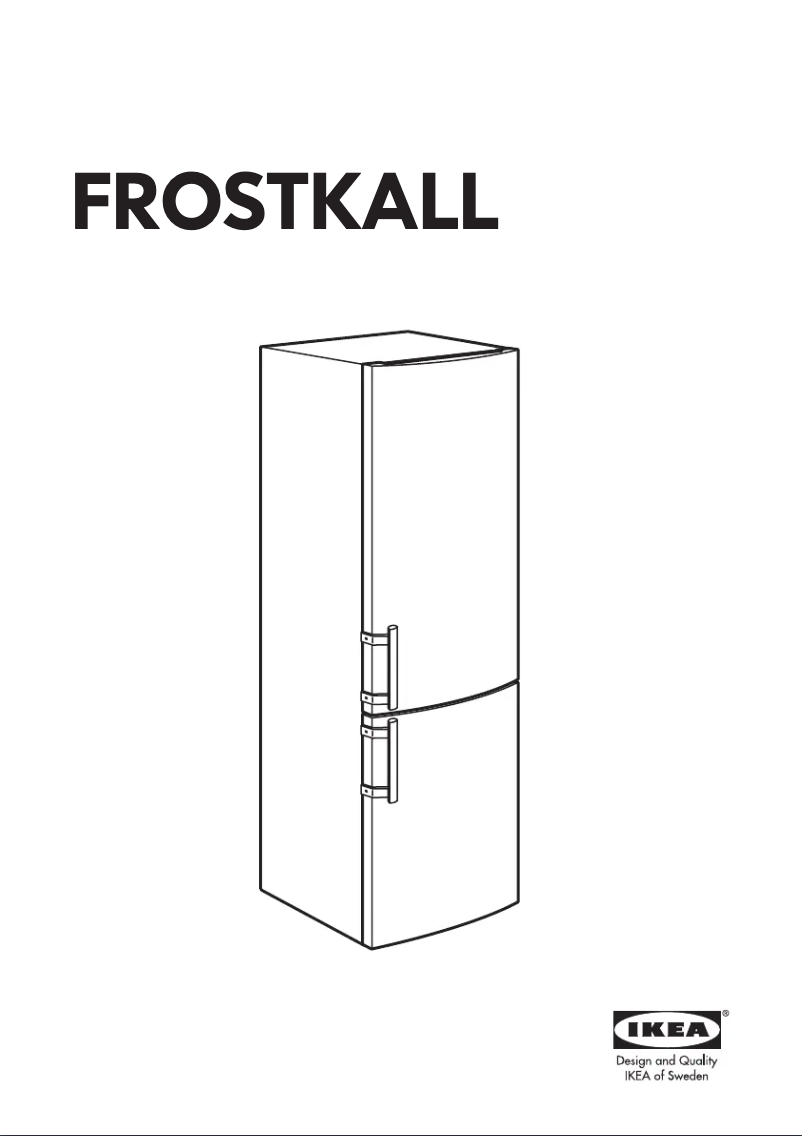 Imagen de la primera página del manual del dispositivo FROSTKALL