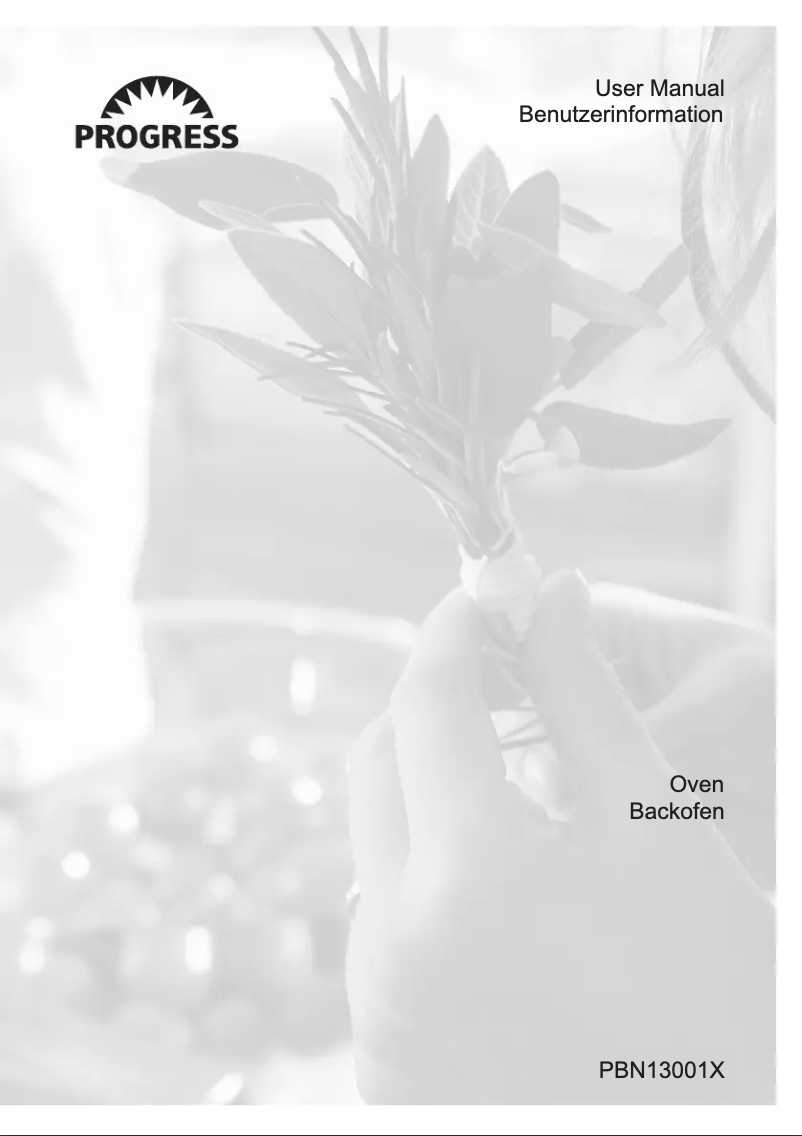 Imagen de la primera página del manual del dispositivo PBN13001X