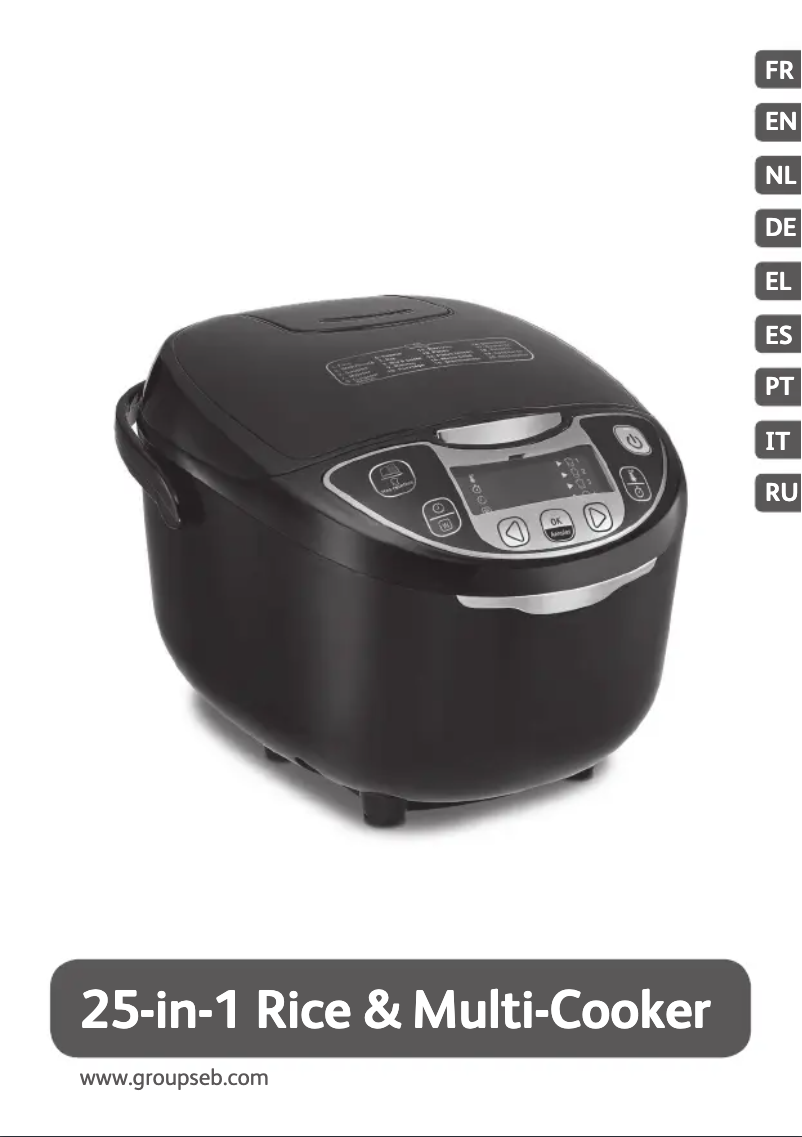 Página 1 del manual Manual de usuario Moulinex Fuzzy Logic MK708810